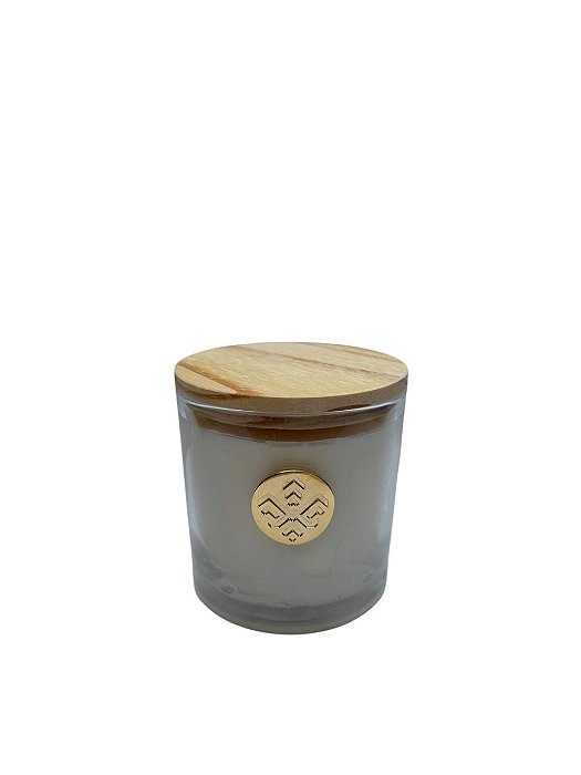 Vela Perfumada 180g Vicenza Chá Branco dourada