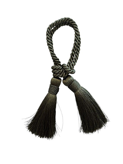 Anel de Guardanapo Tassel Verde Musgo (Unidade)