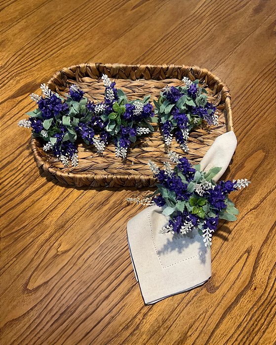 Anel de Guardanapo Lavanda Provençal