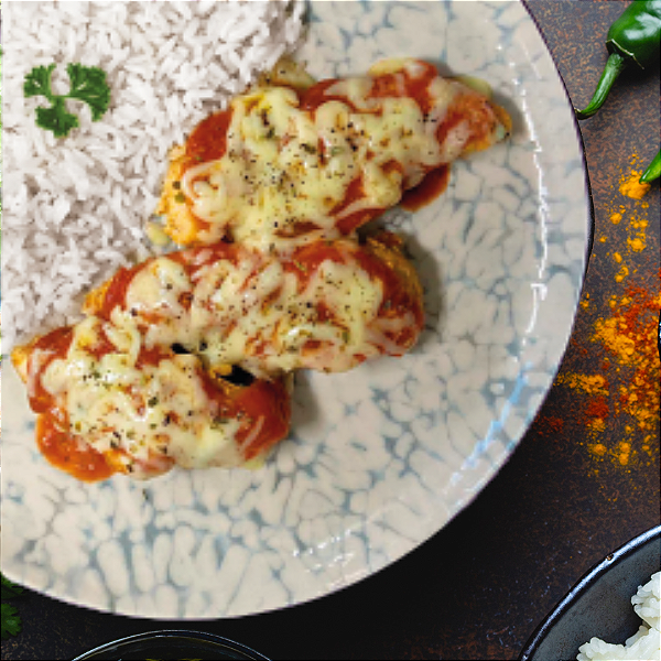 Filézinho de Frango à Parmegiana