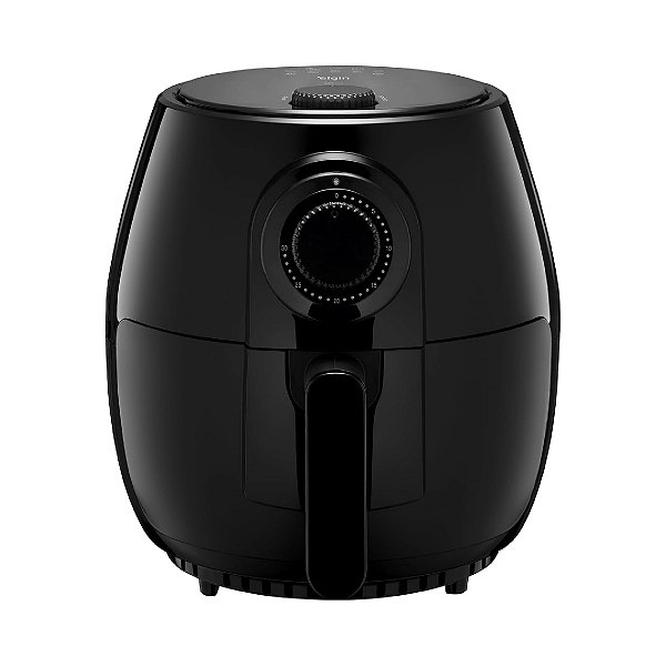 Fritadeira Air Fryer Elgin Quick Fryer 4L 1400W Preta 110V