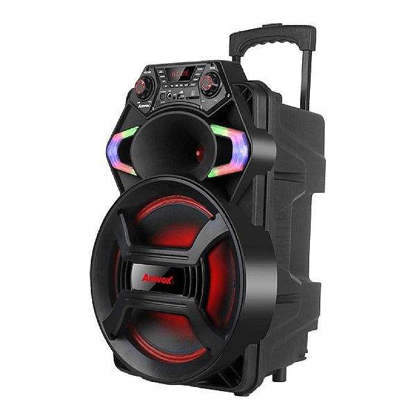Caixa Amplificada Amvox ACA 550 STRONDO II BLU/USB/LED 550W