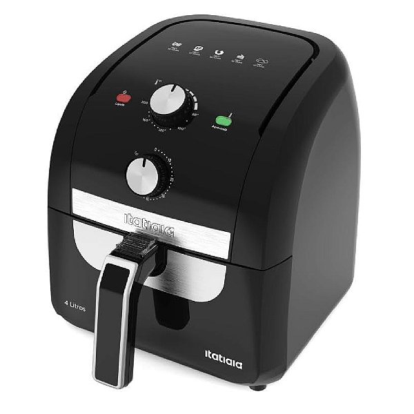 Fritadeira Air Fryer Itatiaia AFITA1001 4 Litros Preta 127V