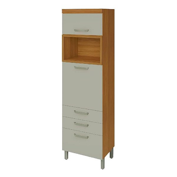 Paneleiro 2 Portas 3 Gavetas Nesher Princesa Freijo/Off white