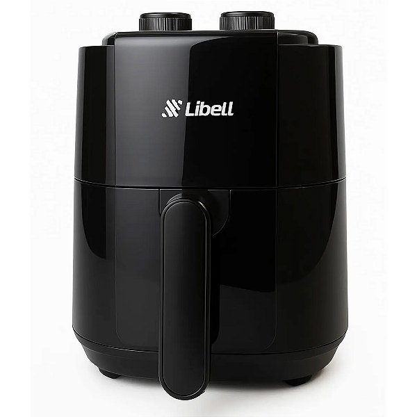 Fritadeira elétrica Sem óleo Lfe035 Libell 1400 Watts 3,5 Litros Cesto antiaderente Preto 127v