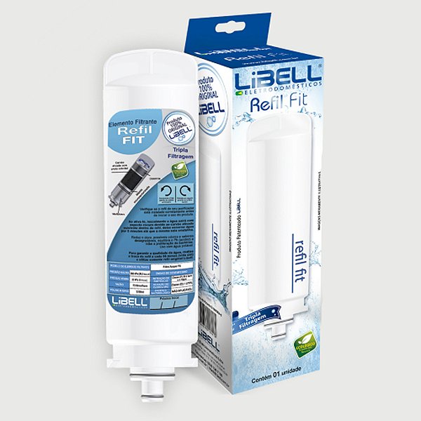 Refil Libell Tripla Filtragem FIT 50030003 (Para Purificador LN100 e LN200)