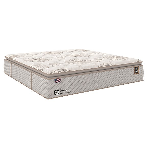 Colchão Sealy Doux Comfort King 193m x 2,03m x 0,36m