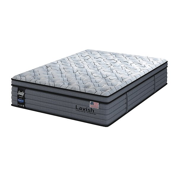 Colchão Sealy Lavish Posturepedic Casal 1,38m x 1,88m x 0,33m