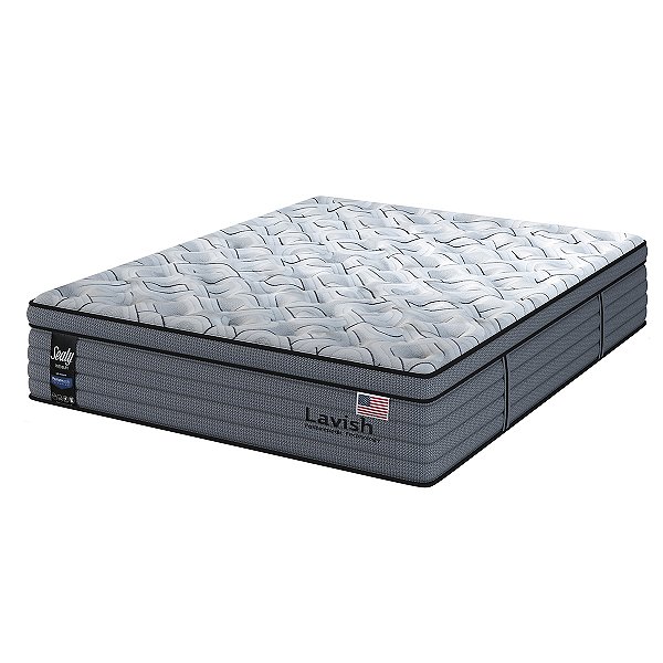 Colchão Sealy Lavish Posturepedic Queen 1,58m x 1,98m x 0,33m