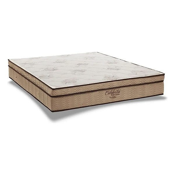 Colchão Ortobom Pro Vida Celebrita Superpocket Casal 1,38m x 1,88m x 0,30m