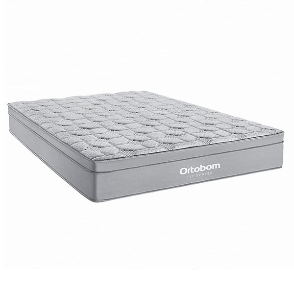 Colchão Ortobom Fit Spring Casal 1,38m x 1,88m x 0,26m