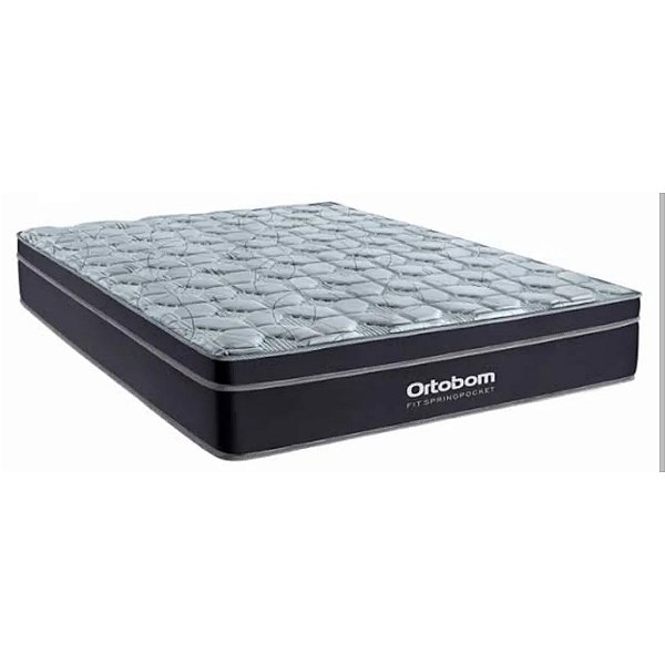 Colchão Ortobom Fit Springpocket Queen 1,58m x 1,98m x 0,30m