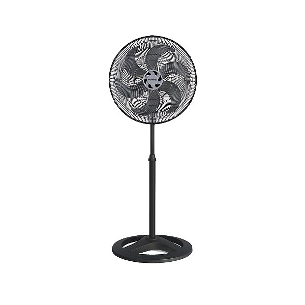 Ventilador Ventisol Coluna 50cm Turbo 6 pás Premium Preto 127v