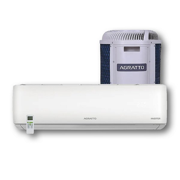 Ar Condicionado Agratto Inverter 12.000 Btus Frio Split LIV Inverter TOP LCST12F-02I 220V