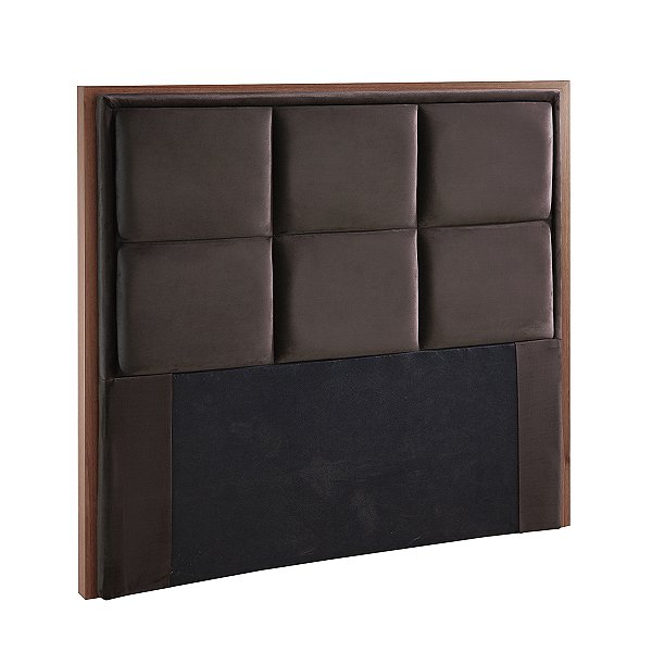Cabeceira MDP Marselha Casal 1,40 TEC 12 Corino Marrom