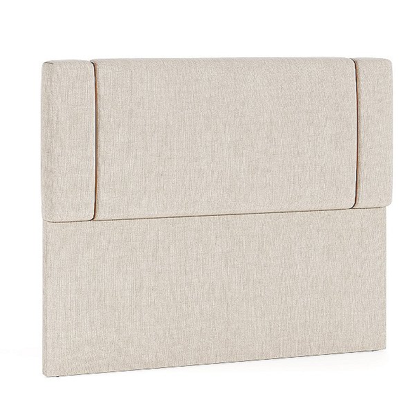 Cabeceira Bonan Fiori Queen 1,60m sem Frame Linho Bege 1207
