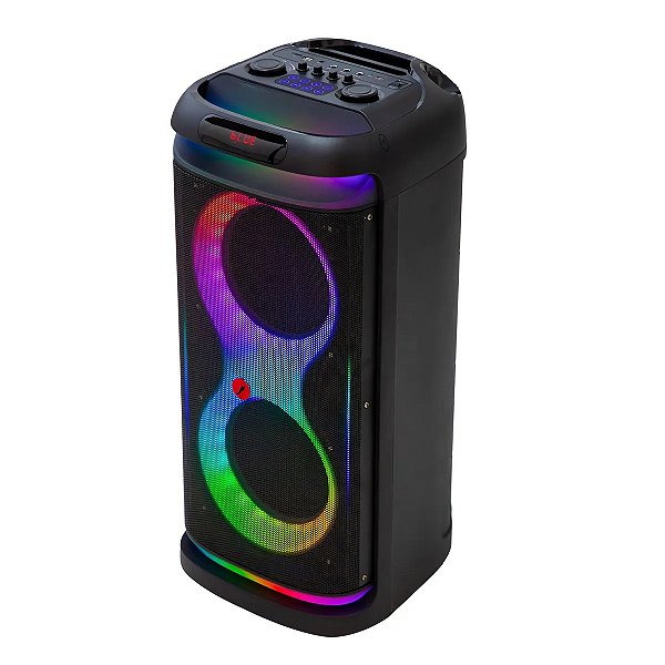 Caixa de Som Chilli Beans KN500 Bluetooth Power Bost 1300W