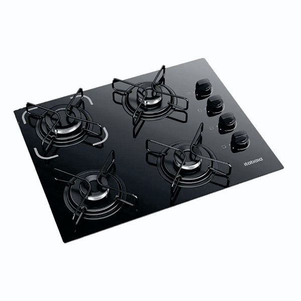 Cooktop Fogão Itatiaia Essencial 4 Bocas Bivolt Preto