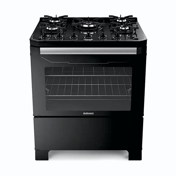 Fogão Itatiaia Itamaster 5 Bocas - Preto