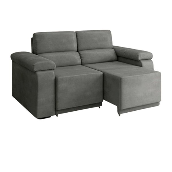 Sofá Retrátil Flash Fox 1,5 Metros Cinza