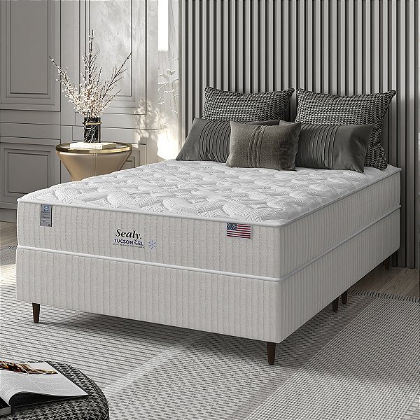 Colchão Sealy Tucson Gel 1,38m x 1,88m x 0,32m