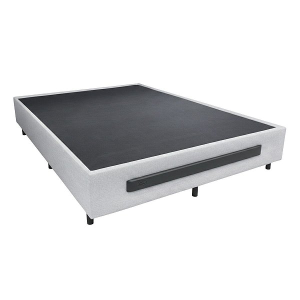 Base Box Queen Bipartida Dream Box MTXK 1,58m Carbon/Bege