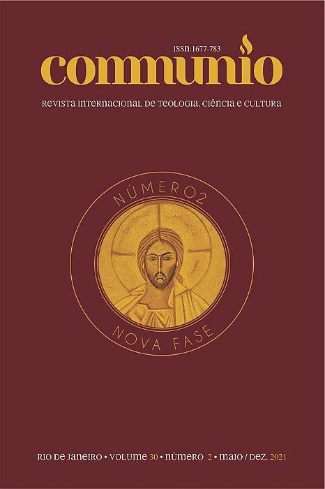 COMMUNIO Internacional de Teologia, Ciência e Cultura Nova Fase 2
