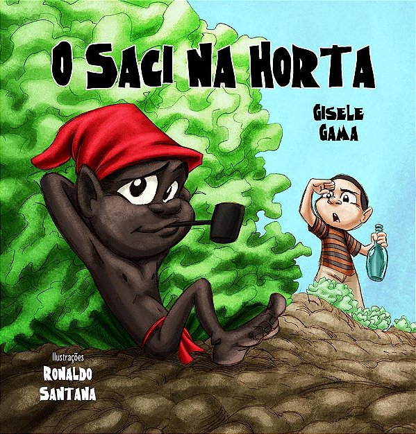O saci na horta