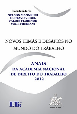 NOVOS TEMAS E DESAFIOS NO MUNDO DO TRABALHO