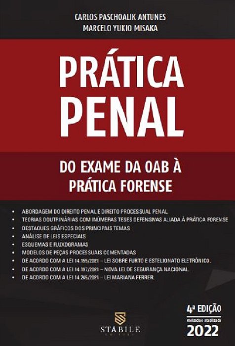 Prática Penal: do exame da OAB à prática forense - 4a. Edição