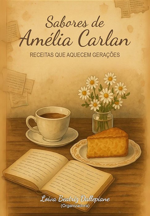Sabores de Amélia Carlan - Receitas que aquecem gerações