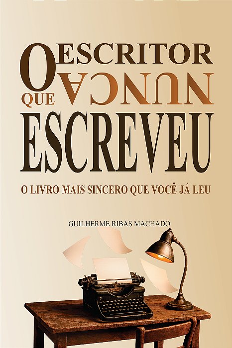 O Escritor Que Nunca Escreveu – Livro-Objeto Conceitual com 100 Páginas em Branco
