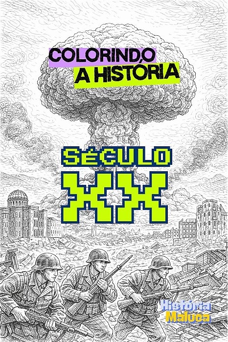 Século XX: História para Colorir
