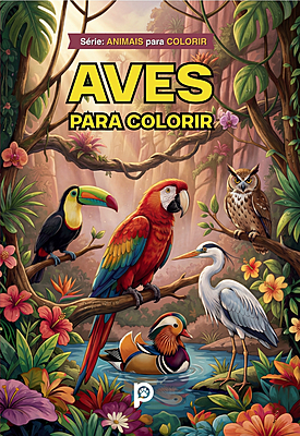 Aves para Colorir