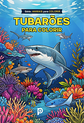 Tubarão para Colorir