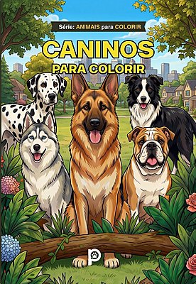 Caninos para Colorir