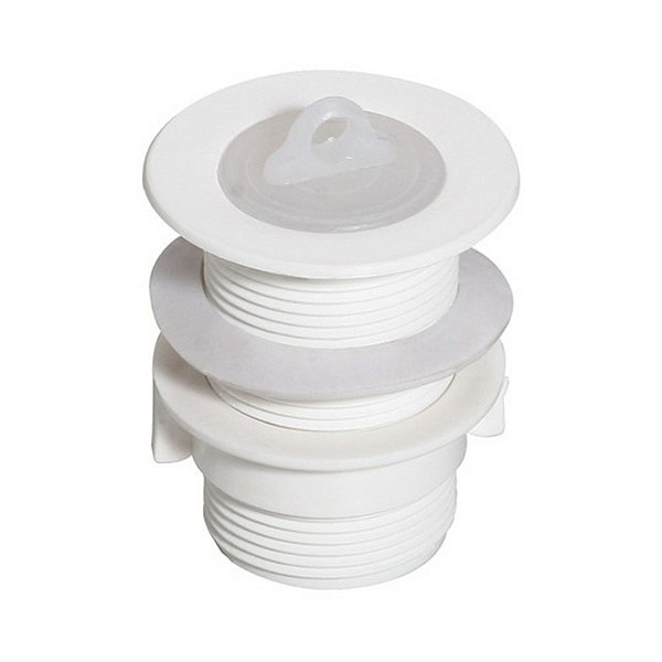 VALVULA PARA TANQUE 1.1/2 BRANCA