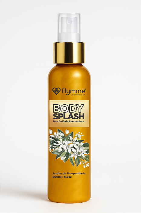 Body Splash Iluminador 200ml - Jardim de Prosperidade