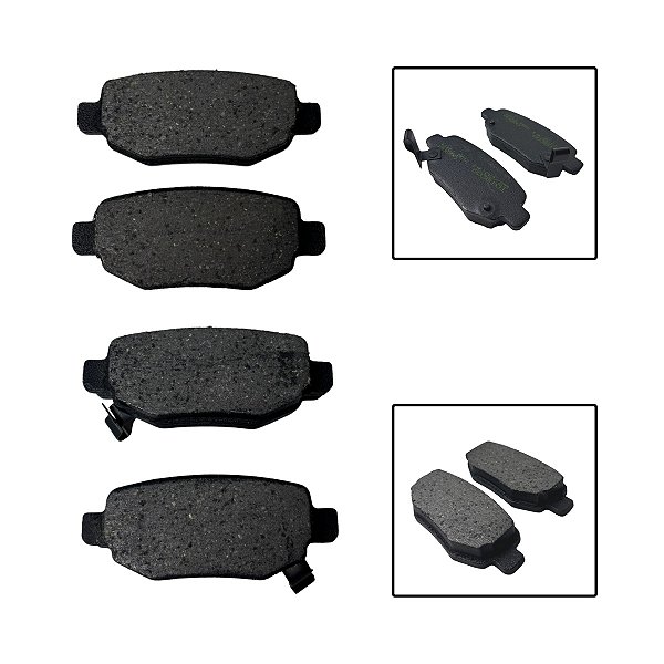 Pastilha Freio Traseira Lifan X60 1.8 16V 2013>