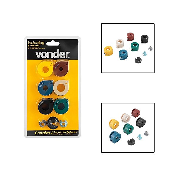 Saca Conexões De Ar Condicionado Automotivo 9 Peças