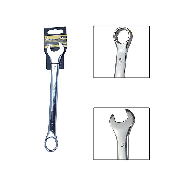 Chave Combinada Eliptica 19mm