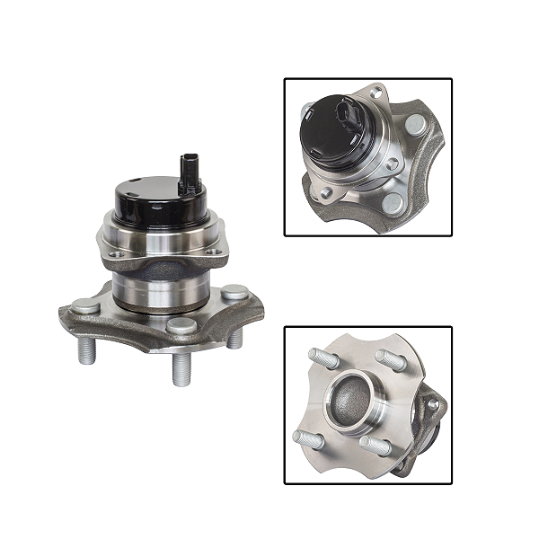 Cubo De Roda Traseira 620 C/ ABS 2010 Até 2012