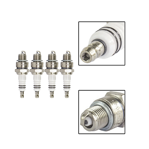 Velas Ignição Gol 1.6 Rosca Curta 1981 Em Diante