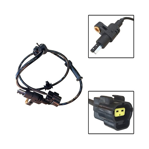 Sensor ABS Traseiro QQ 1.1 16V 2011 a 2014