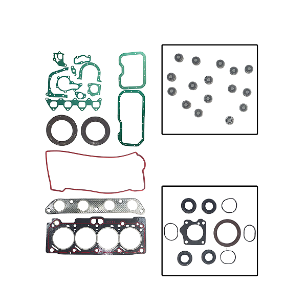 Jogo Juntas Completo c/ Retentor Lifan 320 1.3 e 620 1.6 16v
