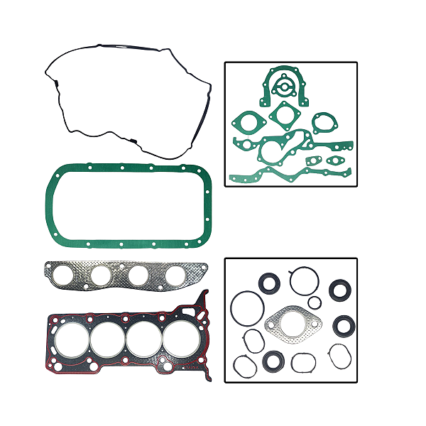 Jogo Juntas Motor sem Retentores JAC J2 J3 J5 T5 T40