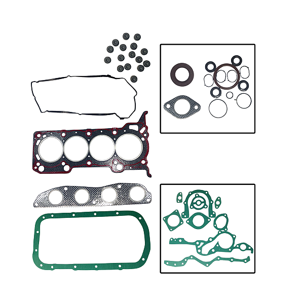 Jogo Juntas Motor Completo com Retentor JAC J2 J3 J5 T5 T40