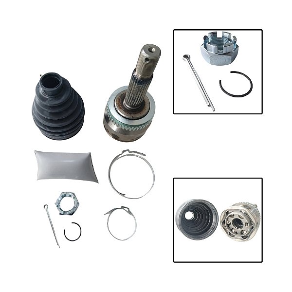 Junta Homocinética JAC J3 com ABS 22 Dentes