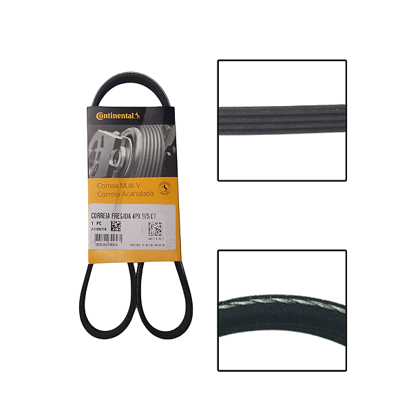 Correia Direção Hidráulica Eclipse 2.0 16V 1996 Em Diante