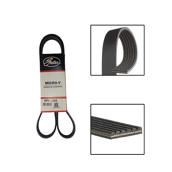 Correia Alternador Ar Condicionado Tucson 1.6 2017 Até 2023